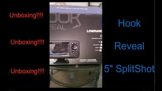 Lowrance Hook Reveal 5 SplitShot UNBOXING [upl. by Olraced600]