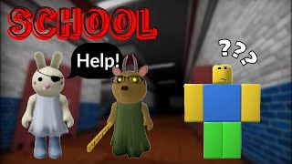 CAN I BEAT ROBLOX PIGGY quotSCHOOLquot [upl. by Selda]