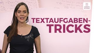 Textaufgabe verstehen I musstewissen Mathe [upl. by Akinnor]