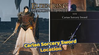 Carian Sorcery Sword Location Elden Ring DLC 4K 60FPS [upl. by Eberly493]