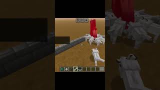 20 tamed wolf vs 1 warden who will win wait for end ytshorts shortminecraft gaming [upl. by Ullund128]