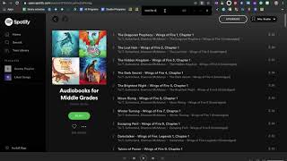 How to use Spotify audiobooks [upl. by Noled634]