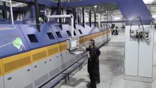 Glaston Windshield Bending furnace at DG Egypt [upl. by Irakuy]