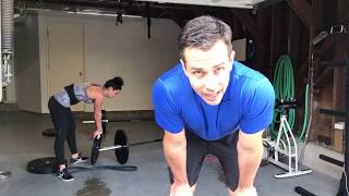 “TABATA BARBELL” WOD LIVE amp A 2018 GIFT [upl. by Harwilll86]