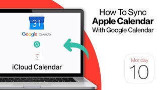 How To Sync Apple Calendar With Your Google Calendar 2024 Tutorial [upl. by Isidoro]