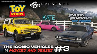 GTA Online Movies and Series Vehicles Styles 3  You Need To Have in Your Garage [upl. by Ttenrag]