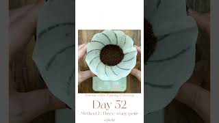 PourOver Coffee Daily Recipe  Day52 Hario V60 Suiren Dripper  Brewing Method2 Threestage pour [upl. by Loren]