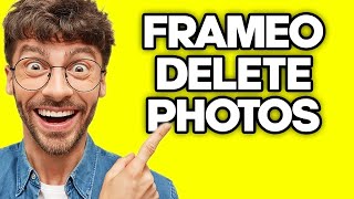 How To Delete Photos on Frameo 2023 [upl. by Jews]