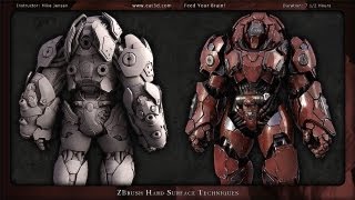 ZBrush Hard Surface Techniques [upl. by Arlana]