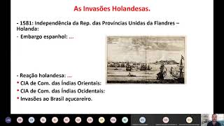 AULAS 11Período Pombalino e 12 Trados de Limites  HISTÓRIA B  AULA ONLINE GRAVADA [upl. by Wendie680]