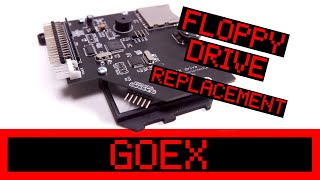 Awesome Floppy Drive Replacement GOEX  not GOTEK for Commodore Amiga 500  600  1200 [upl. by Gainor427]