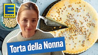 Torta della Nonna  Italienisches Kuchen Rezept [upl. by Rutledge]