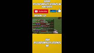 minecraft public smp  public cloud smp  javabedrock  247 online sever minecraft publicsmp [upl. by Marnie]