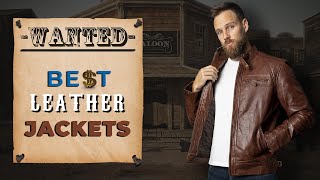 Where to buy GOOD QUALITY LEATHER JACKETS for UNDER 200 [upl. by Daraj]