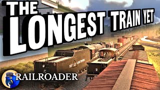 My longest train yet  Railroader Ep 7 [upl. by Eymaj]