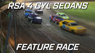 RSA 4 Cylinder Sedans AMain  Grafton Speedway  12022022 [upl. by Man]