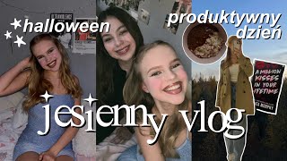 JESIENNY VLOG  HALLOWEEN🎃 PRODUKTYWNY DZIEŃ🫶🏼 [upl. by Yhpos974]