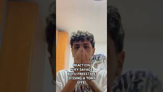 NIKY SAVAGE  BUFU FREESTYLE FULL REACTION SUL CANALE nikysavage tonyeffe fedez [upl. by Tace243]