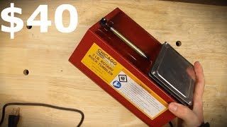 Cheap Harbor Freight 3lb Rock Tumbler Review [upl. by Sianna]