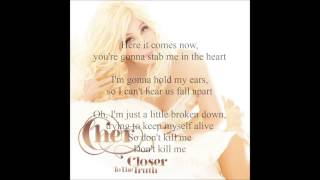 Cher  Lie To Me With On Screen Lyrics [upl. by Aynatahs]