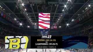 TNT Sports NHL on TNT intro Boston at Tampa Bay [upl. by Sybley]