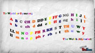 Yr Wyddor Gymraeg  The Welsh alphabet [upl. by Ahsenor228]