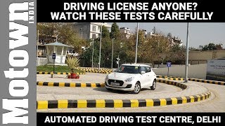 Driving License Anyone Automated driving tests in Delhi  Motown India [upl. by Loftis]