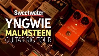 Yngwie Malmsteens Guitar Rig Tour [upl. by Enileme886]