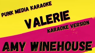 AMY WINEHOUSE ✴ VALERIE ✴ KARAOKE INSTRUMENTAL PMK [upl. by Ahsart]