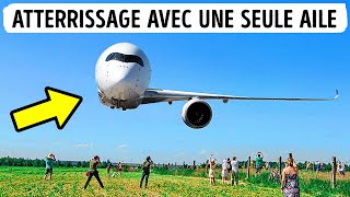 L’avion Qui A Atterri Avec Une Seule Aile [upl. by Irmine]