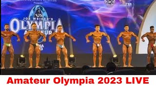 Amateur Olympia 2023 Bodybuilding LIVE  Arvind Mahala amp Separate Posing [upl. by Attiuqehs795]