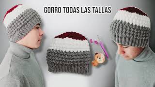 quotGorro de crochet para hombre 3D con patrón detallado para todas las edadesquot [upl. by Atival64]