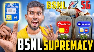 BSNLல் 5G வந்தாச்சி 🔥  BSNL Vs Jio amp Airtel🥊 [upl. by Iyre83]