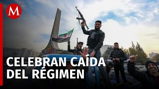 Rebeldes rompen régimen y capturan Damasco capital de Siria Al Asad huye del país [upl. by Ahseram]