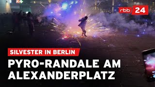 SilvesterBilanz in Berlin 54 verletzte Polizisten und 390 Festnahmen [upl. by Eirallih]