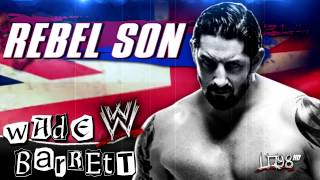 WWE Wade Barrett 2013 Entrance ThemequotRebel Sonquot Longer Version iTunes Update by CFO [upl. by Bran]