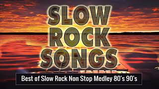 Nonstop Medley Love Songs 80s 90s Playlist  Best Slow Rock Love Song Nonstop [upl. by Ardnuaet]