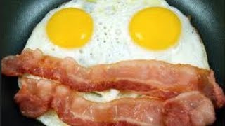 HOW TO COOK BACON AND EGGS  Gregs Kitchen [upl. by Felizio]