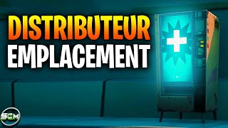 ACHETER UN OBJET DANS UN DISTRIBUTEUR DE SOINS FORTNITE EMPLACEMENT DISTRIBUTEUR DE SOIN FORTNITE [upl. by Michaeu]