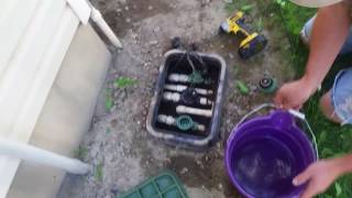 How to fix a Leaking Sprinkler Valve Part 2 [upl. by Glass]