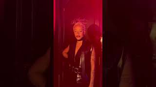 Doja Cat at Agent Provocateu’s Christmas Party in London Nov 13 2024 [upl. by Dodds533]