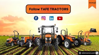 Subscribe and Stay Connected with TAFE TRACTORS for all updates Thebigorangetractors [upl. by Crosby]