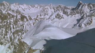 Unbelievable cable car speed flying  Antoine Montant in Chamonix France [upl. by Hillman410]