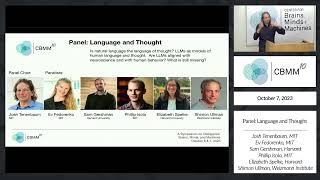 CBMM10 Panel Language and Thought [upl. by Corly97]