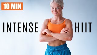 10 MIN INTENSE HIIT HOME WORKOUT  Do this everyday to become the BEST version of yourself [upl. by Hellman]