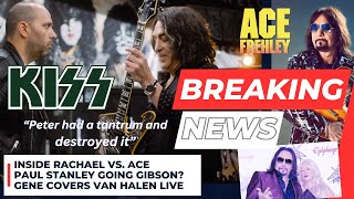 KISS Unmasked Breaking News Aces Lawsuit Paul Stanley Gibson TV  Gene Simmons Covers Van Halen [upl. by Dewain]