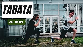 20 MIN TABATA to feel unstoppable No Equipment Home HIIT Workout With VegandeRomania [upl. by Asertal577]