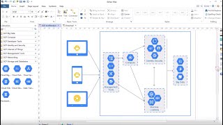 How to Create a Google Cloud Platform GCP Diagram EdrawMax [upl. by Thirzi]