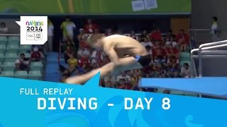 Diving  Day 8  Mens 3m Springboard Final  Full Replay  Nanjing 2014 Youth Olympic Games [upl. by Nollie]