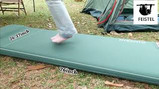 Ultra Thick 314 R Value Self Inflating Camping Mat [upl. by Gauntlett394]